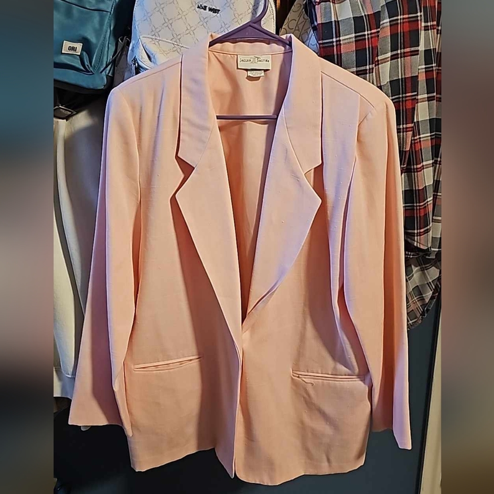 Pink blazer